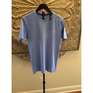 Polo Ralph Lauren Mens T-Shirt Crew Neck Short Sleeve Light Blue Casual NWT